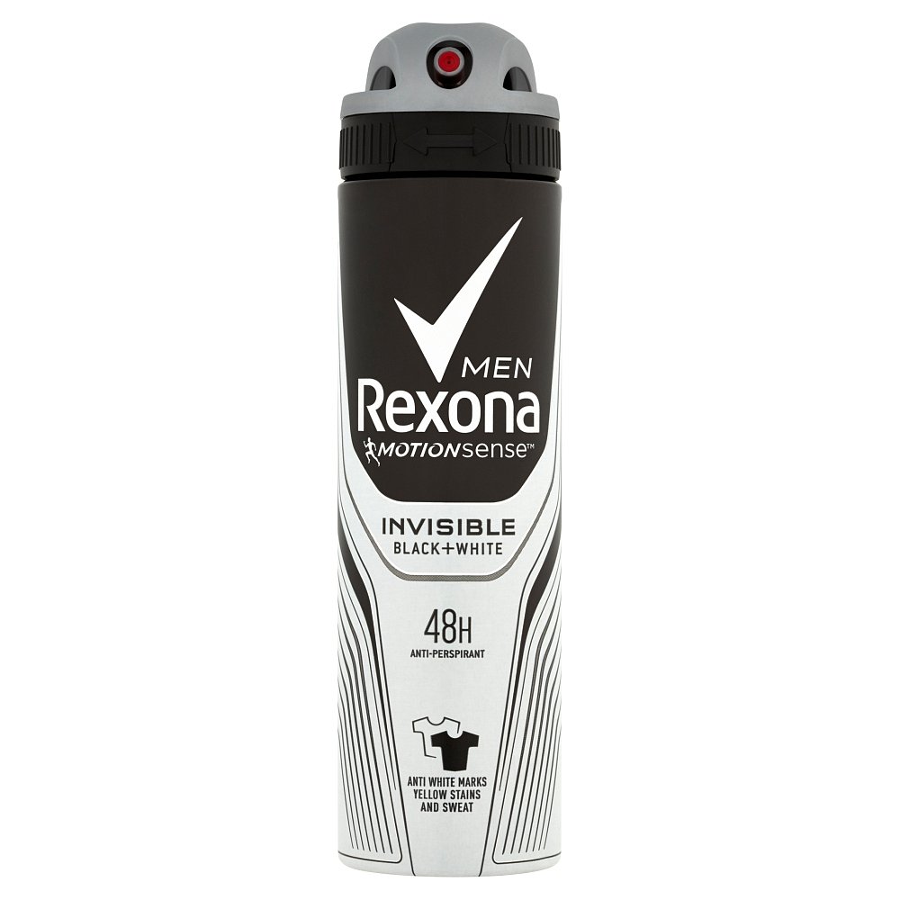 REXONA Men Invisible Black&White deodorant 150 ml