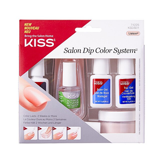 Sada na přirozenou manikúru Salon Dip (Color System Kit)