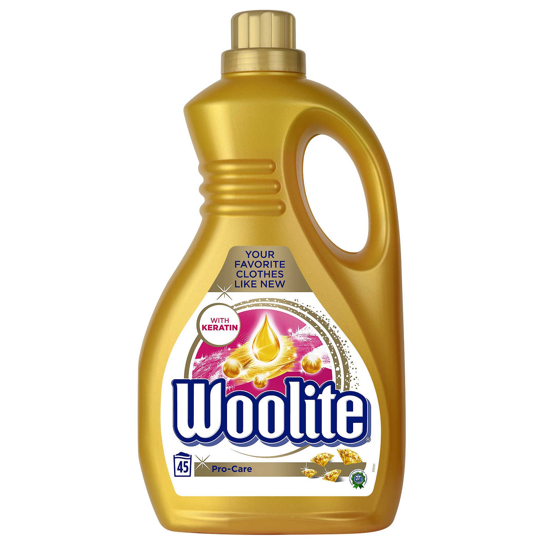 WOOLITE Pro-Care 2.7 l (45 dávek) – prací gel
