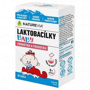 Swiss NatureVia Laktobacílky baby 10 sáčků