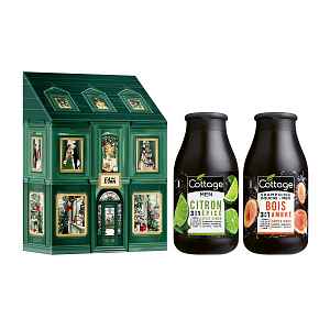 Cottage Stylové sprchové gely pro muže dárkové balení sprchových gelů pro může 3v1  2x250ml