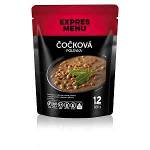 EXPRES MENU Čočková polévka 2 porce