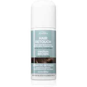 Joanna Hair Retouch Spray sprej pro zakrytí šedin Medium Brown 75 ml