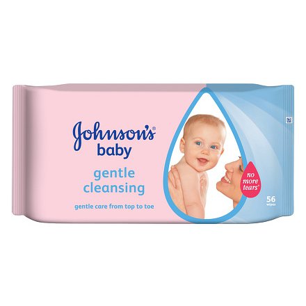 Johnson´s Baby wipes Gentle Cleansing 56ks