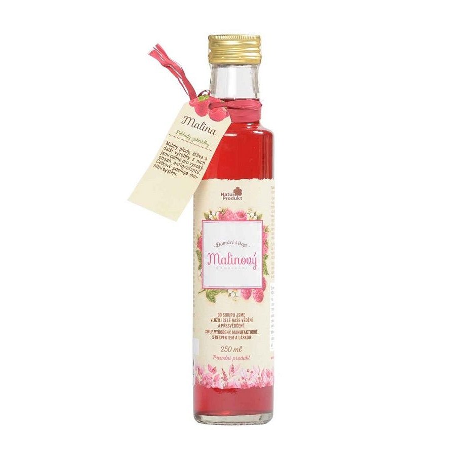 Naturprodukt Domácí sirup Malinový 250ml