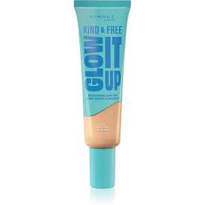 Rimmel Kind & Free Glow It Up lehký hydratační make-up odstín 010 Rose Ivory 30 ml