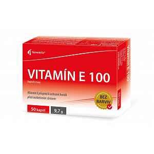 Noventis Vitamin E 100 mg 50 kapslí
