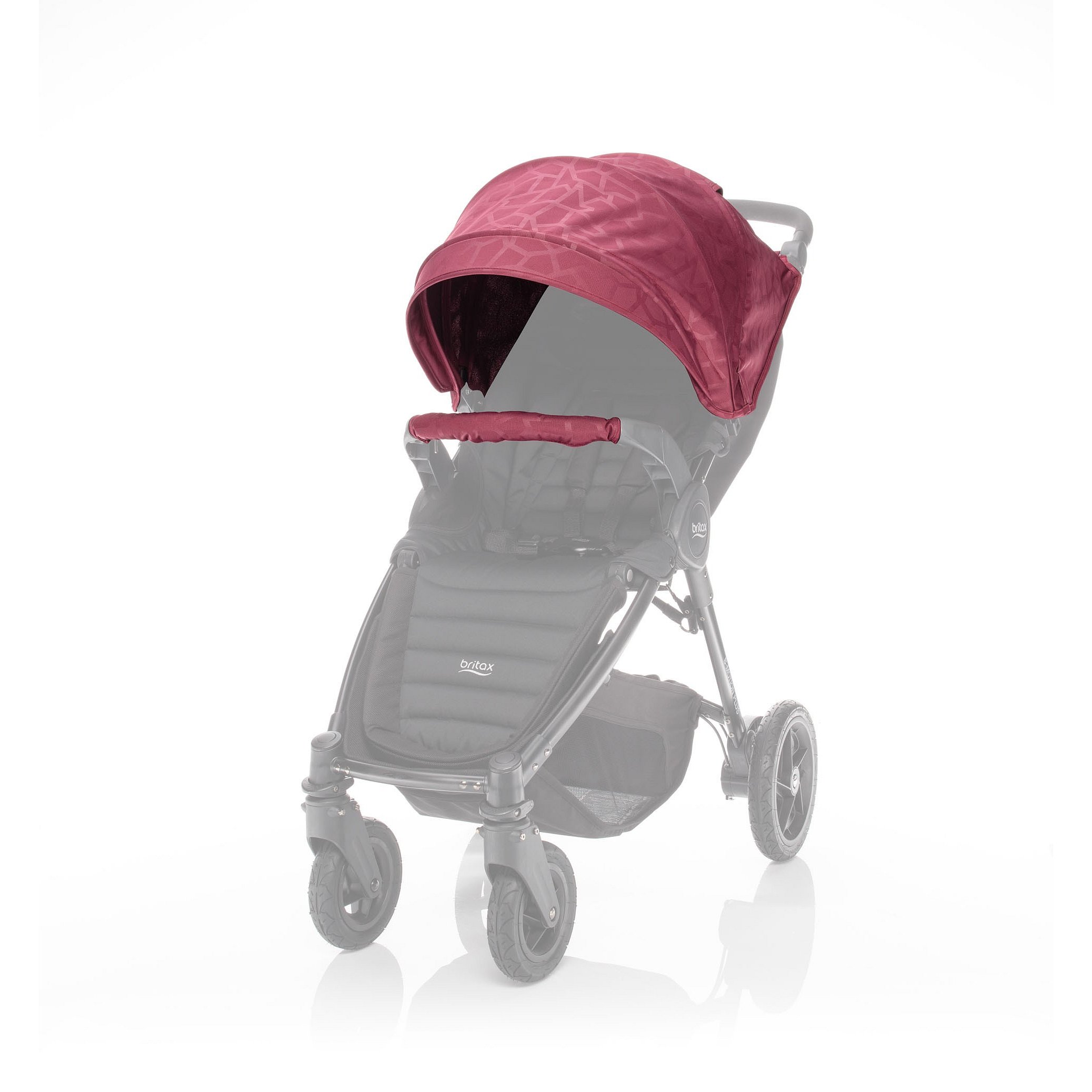 BRITAX RÖMER Barevný set B-Agile 4 Plus/B-Motion 3/4 Plus Limited – Geometric Wine Red 2018