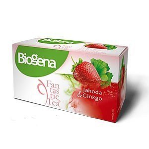 Čaj Biogena Fantastic Jahoda & Ginkgo 20x2g