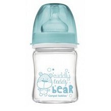 CANPOL Láhev EasyStart PURE glass 120 ml 79001