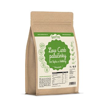 GreenFood Nutrition Low Carb Palačinky bez lepku a laktózy natural 500g