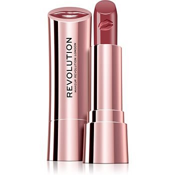 Makeup Revolution Satin Kiss sametová rtěnka odstín Ruby 3,5 g