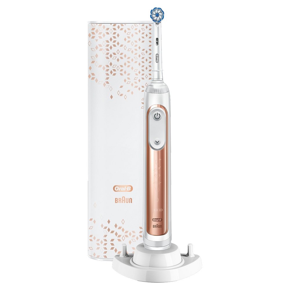 ORAL-B Genius X 20100S Rose Gold Elektrický zubní kartáček