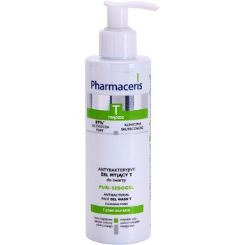 Pharmaceris T-Zone Oily Skin Puri-Sebogel čisticí gel pro problematickou pleť, akné 190 ml