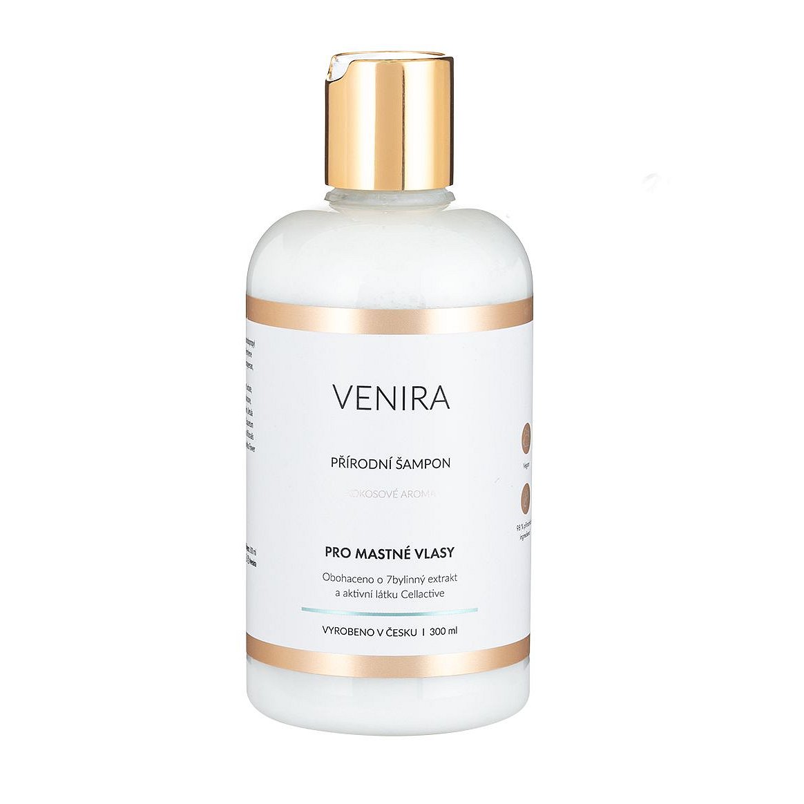 Venira Přírodní šampon pro mastné vlasy 300 ml