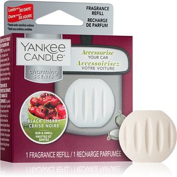 Yankee Candle Black Cherry vůně do auta náhradní náplň