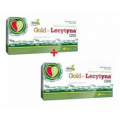 1+1 ZDARMA Gold-Lecytyna 1200 Lecithin 60 g