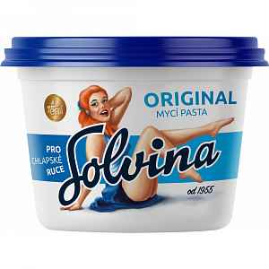 Solvina 450g mycí pasta v kelímku