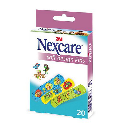 3M Nexcare KIDS 20 SOFT Design 20ks