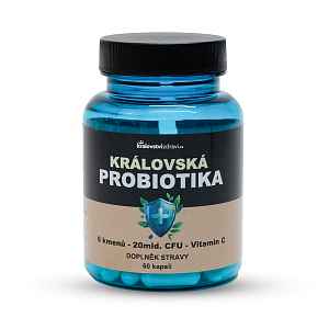 Království zdraví Královská Probiotika komplex laktobacilů a bifidobakterií, 60 kapslí