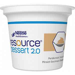 RESOURCE® Dessert 2.0 broskev 4x125 g