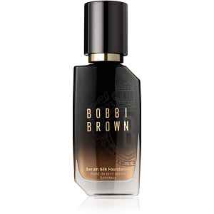 Bobbi Brown Serum Silk Foundation lehký make-up s rozjasňujícím účinkem odstín Warm Ivory 30 ml
