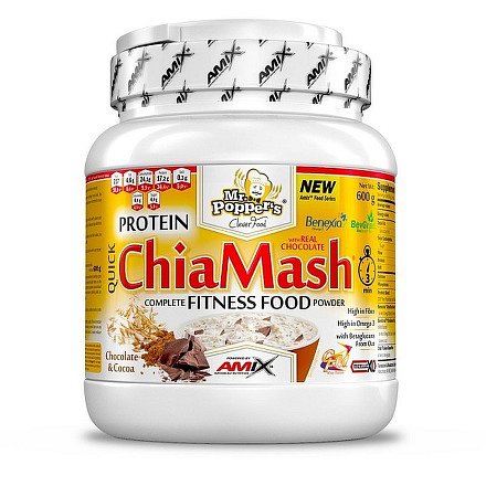 Mr.Popper´s Protein ChiaMash oříšek 600g