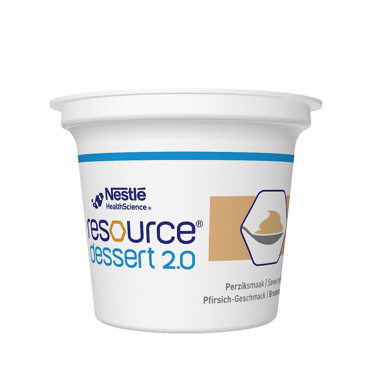 RESOURCE® Dessert 2.0 broskev 4x125 g