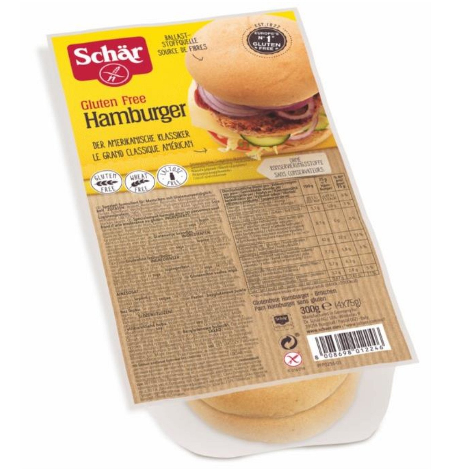 Schär Hamburger 300g