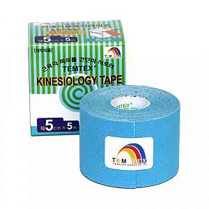 Tejp. TEMTEX kinesio tape Tourmaline modrá 5cmx5m
