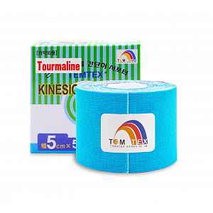 Tejp. TEMTEX kinesio tape Tourmaline modrá 5cmx5m