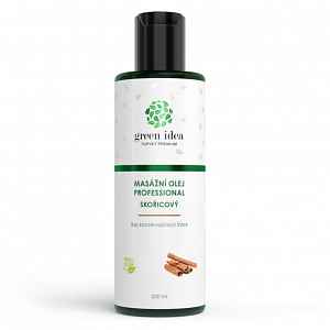 TOPVET PROFESSIONAL Skořicový masážní olej 200ml