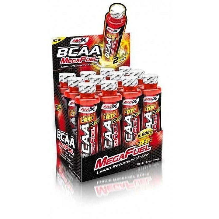 Amix BCAA MegaFuel 6000 Lemon-Lime, 12x150ml