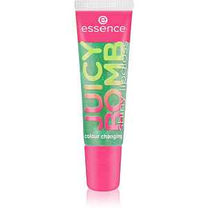 essence Juicy Bomb lesk na rty odstín 107 Glowy Gummy/colour changing 10 ml