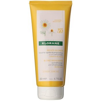 Klorane Chamomile rozjasňující kondicionér pro blond vlasy  200 ml