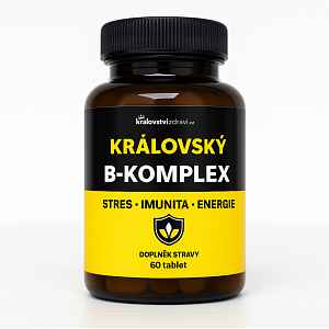 Království zdraví Královský B-Komplex + Kyselina listová, 60 tablet