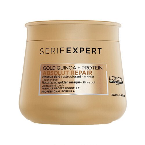 Loreal Professionnel Intenzivně regenerační maska pro velmi poškozené vlasy Serie Expert Absolut Repair Gold Quinoa + Protein  500 ml