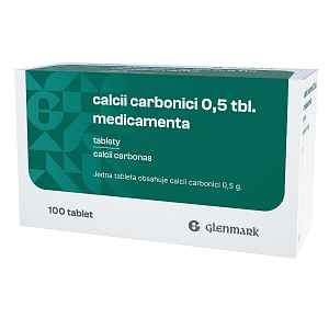 Medicamenta Calcii Carbonici 0,5 tbl. 100 tablet
