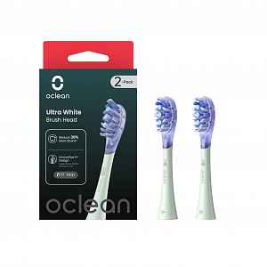 Oclean Ultra White náhradní hlavice 2 ks zelené