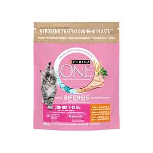 Purina ONE Bifensis Junior granule pro koťata kuře 800 g