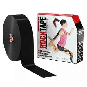RockTape bulk kinesiologický tejp - černá 32m