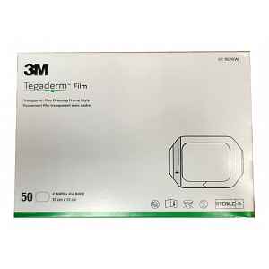 3M Tegaderm Krycí fólie s rámečkem 1626 W 10 x 12 cm 50 ks transparentní