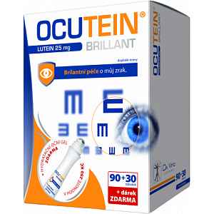 Ocutein Brillant Lutein 25 mg DaVinci 90+30 tobolek + dárek