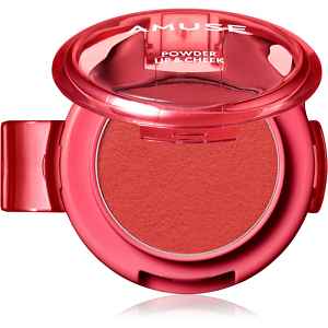 AMUSE Powder Lip & Cheek krémový pudr na rty a tváře odstín 12 Berryish 4 g