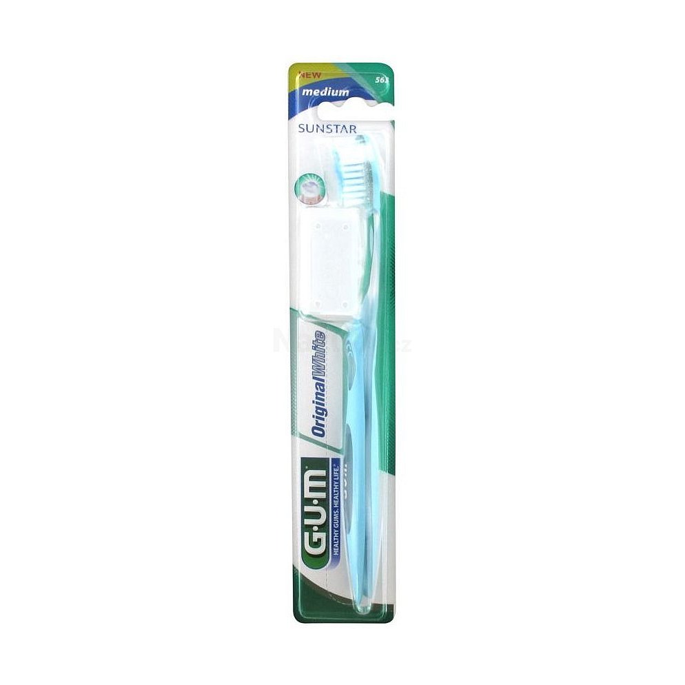 GUM Original White zubní kartáček Medium