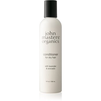 John Masters Organics Lavender & Avocado kondicionér pro suché a poškozené vlasy  236 ml