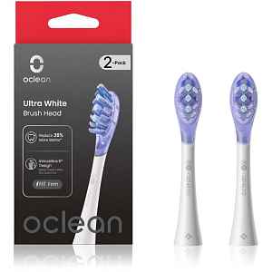 Oclean Ultra White náhradní hlavice pro zubní kartáček white 2 ks