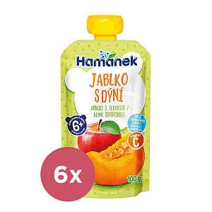 6x HAMÁNEK Jablko s dýní 100 g