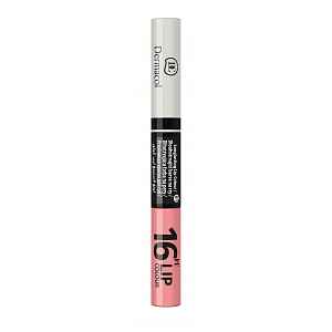 Dermacol 16H Lip Colour dlouhotrvající dvoufázová barva a lesk na rty odstín 01  4,8 g