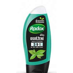 Radox Feel Strong 2v1 pánský sprchový gel a šampon  250 ml